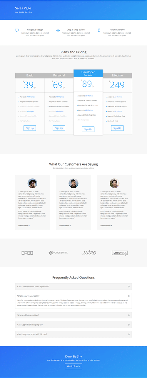 hellointech demo page desing agencyy landing page