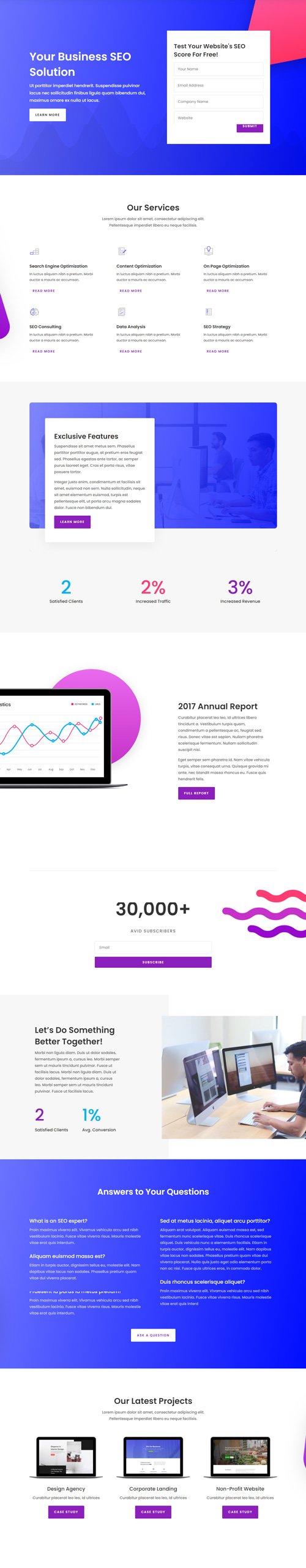 hellointech demo page desing agencyy landing page