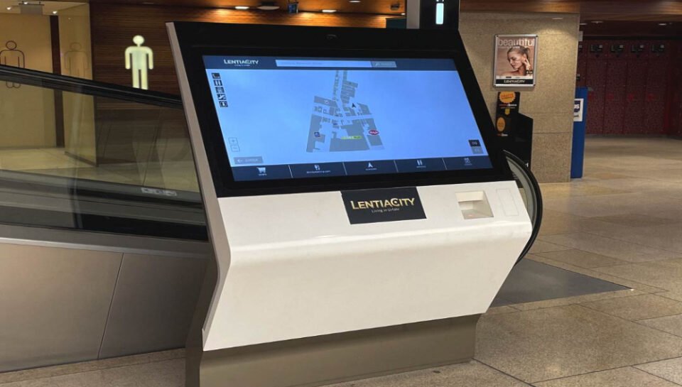 Interactive Signs Guide Visitors at IT Parks. Hello InTech