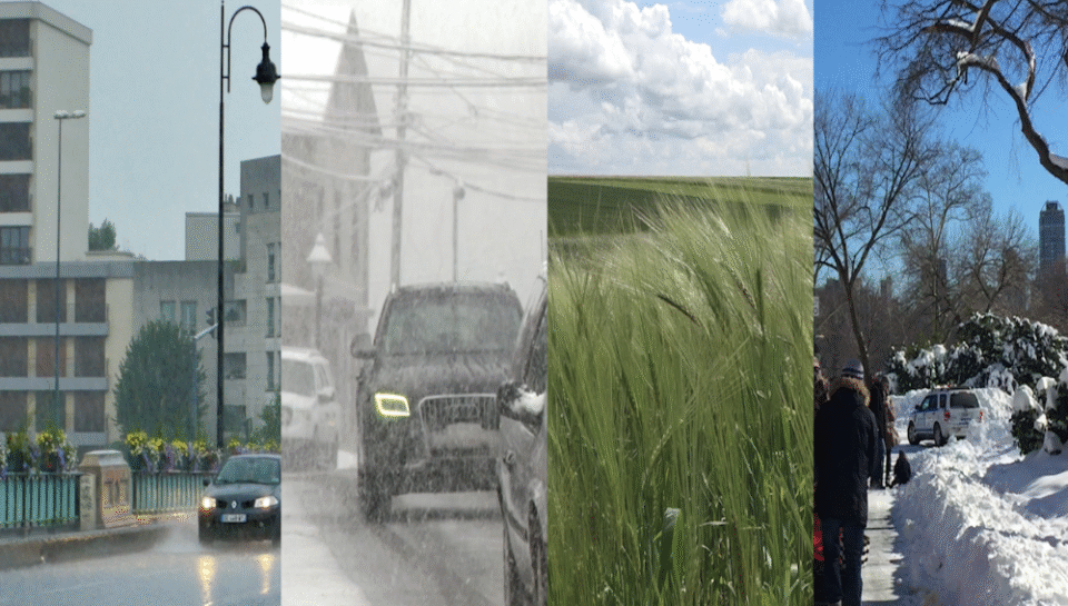 Describe the challenges of designing signs for various weather conditions. Hello InTech