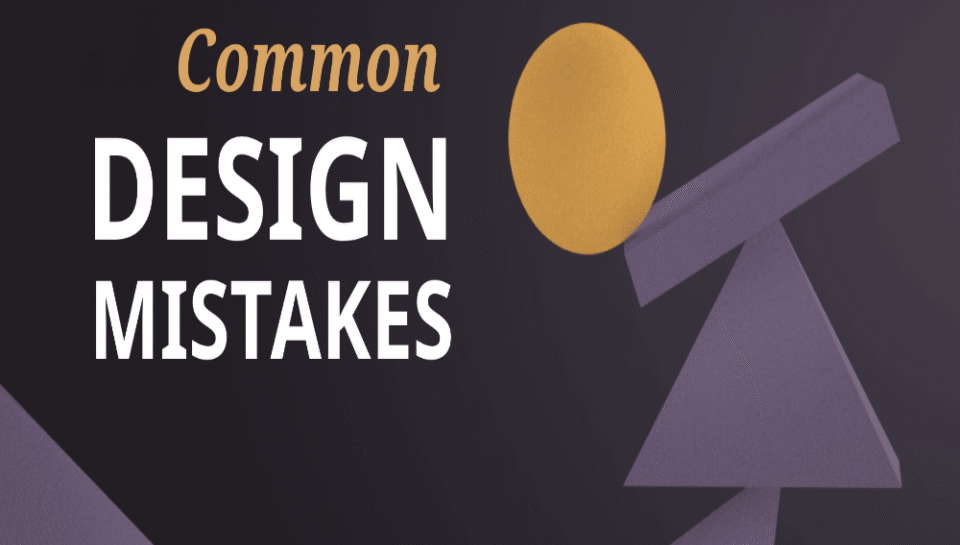 Briefly outline common mistakes to avoid in flyer design. Hello InTech