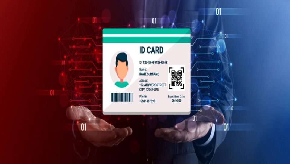 Explain how to design ID cards for different departments. Hello InTech