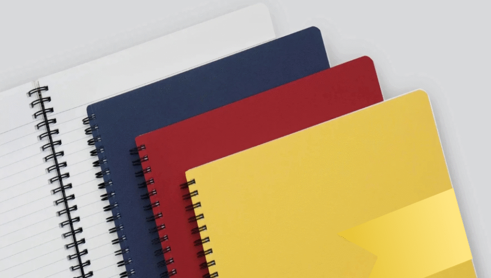 What are design norms for executive stationery (folders, notepads)? Hello InTech