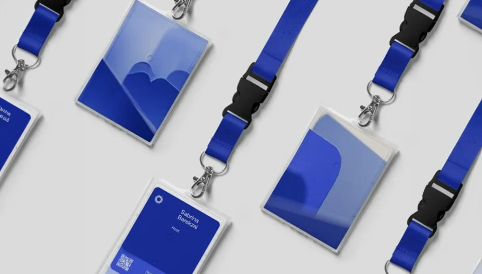 What lanyard design elements complement ID cards? Hello InTech