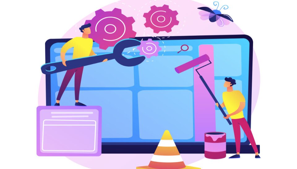 Detail the essential tasks involved in maintaining a website Hello InTech