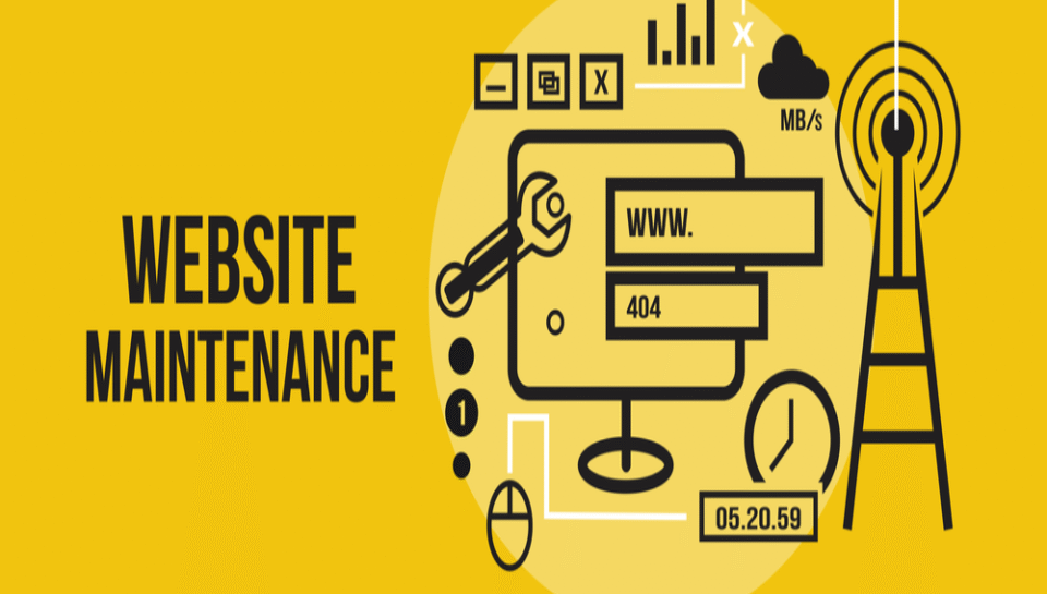 Explain how web maintenance impacts site performance and user experience Hello InTech