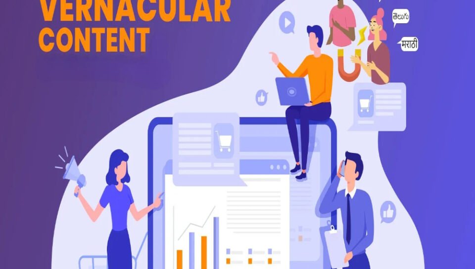Briefly explain the impact of vernacular content on the web management strategies of Indian news portals. Hello InTech