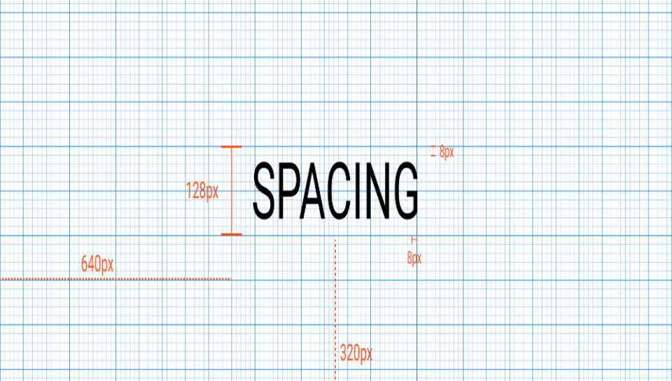 What spacing is ideal between lines in banner design? Hello InTech