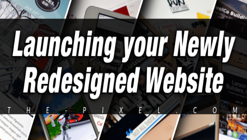 What testing should be done before launching the redesigned site? Hello InTech
