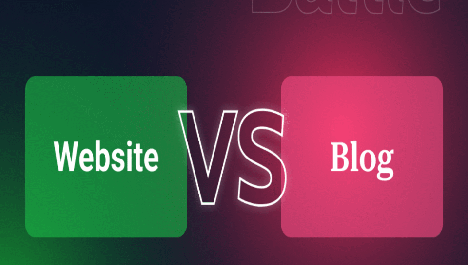 What is the difference between website content and blog content? Hello InTech