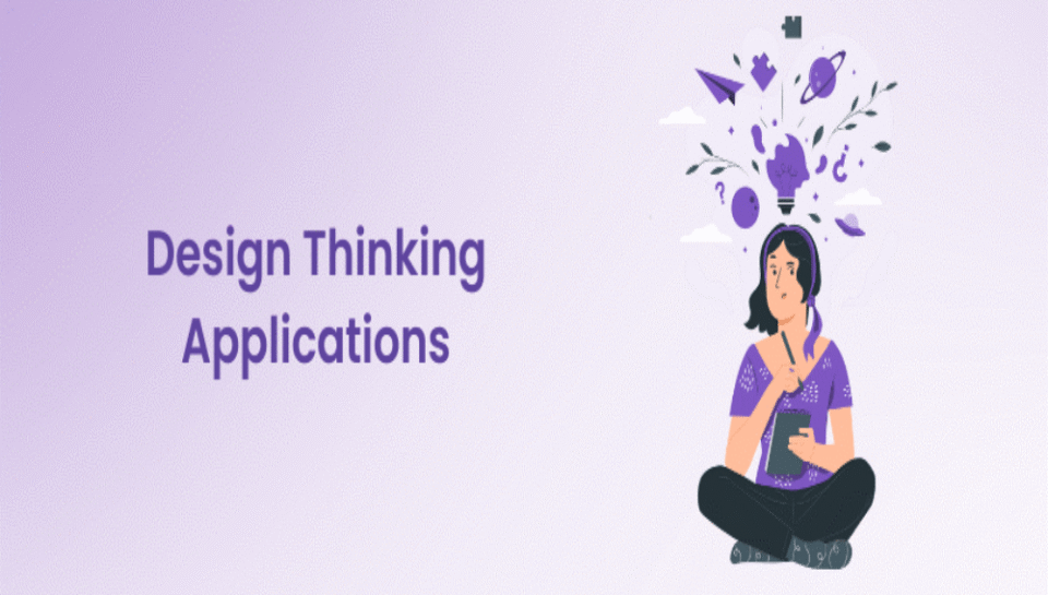 Define the importance of design thinking in application re-design in India. Hello InTech